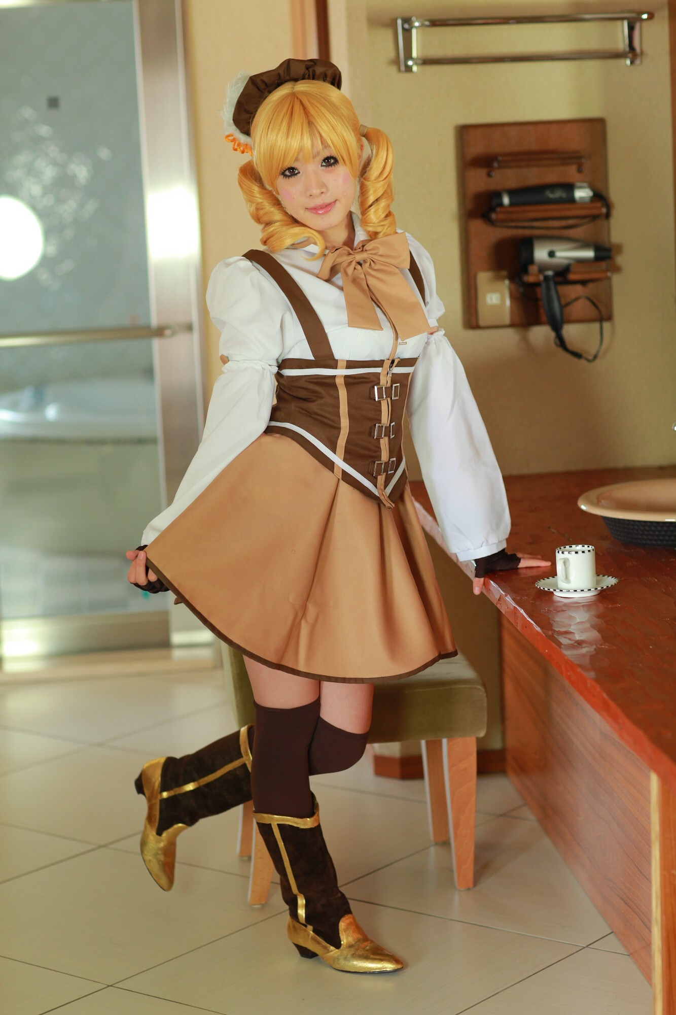 [Cosplay]  Mahou Shoujo Madoka Magika - New Mami Tomoe Hot Cosplay 1
